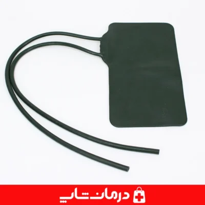 کاف-فشارسنج-سیلیکونی-با-دو-شیلنگ-و-رنگ-سبز-پزشکی