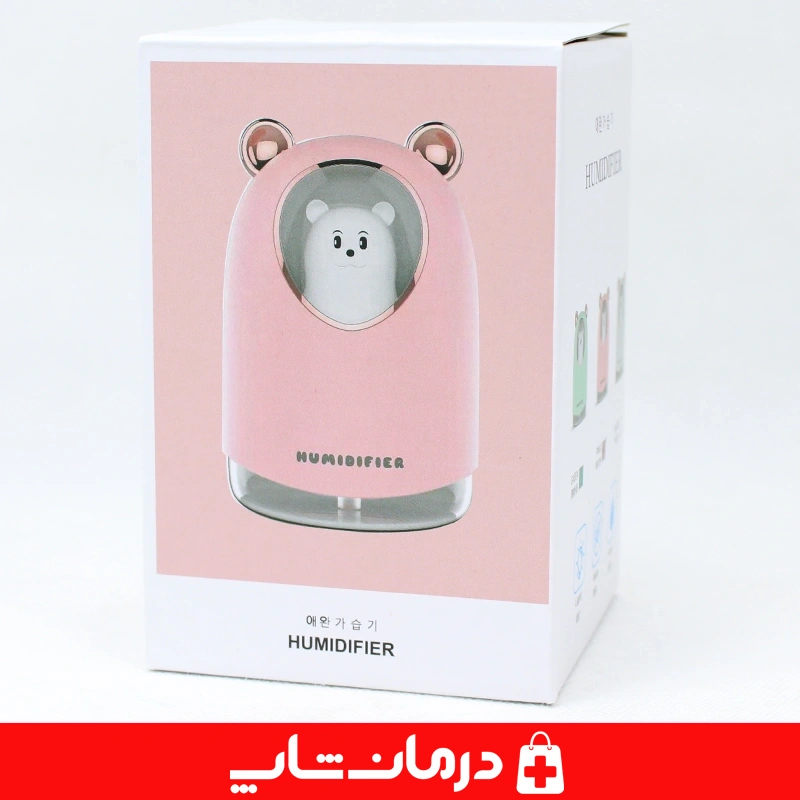 روطوبت ساز و بخور سرد mengchong x6 حجم 300ml رنگ سبز بخور سرد گربه ای کوچک کالا پزشکی 15