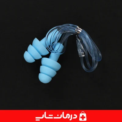 گوش گیر-استخری-آبی-برای-کودکان-و-بزرگسالان-با-جنس-سیلیکونی-و-بافت-نرم