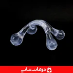 ماساژور-دستی-چهار-پایه-بی-رنگ-برای-ماساژ-کمر-و-دست-طراحی-ارگونومیک