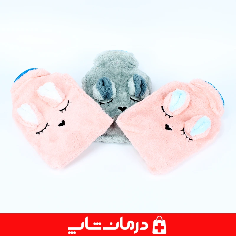 کمپرس آب گرم روکش دار یونیک کیسه آب گرم unique کودک فانتزی 2