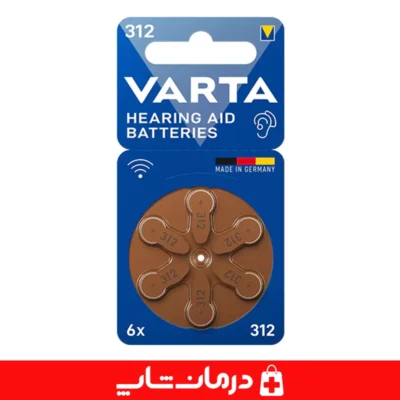 باتری-سمعک-وارتا-312-اورجینال-با-بسته-بندی-دولایه-ضد-نشت