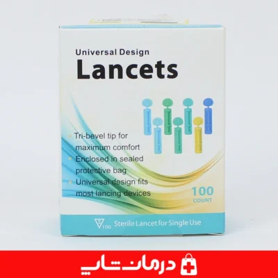لانست-چهار-پر-یونیورسال-سوزن-لنست-برای-تست-قند-خون-کاهش-درد-دقت-بالا
