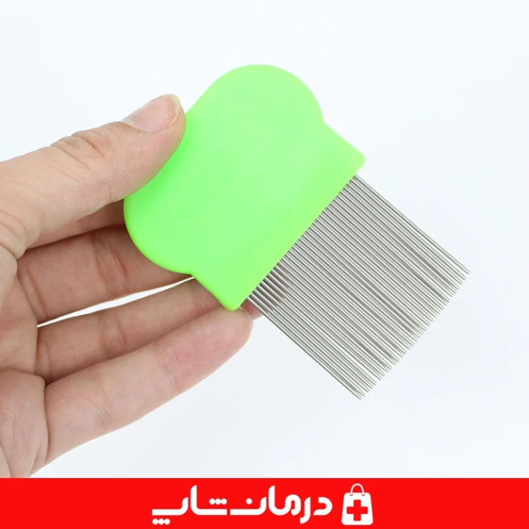 شانه-ضد-شپش-پلاستیکی-با-طرح-کودکانه-برای-جلب-توجه-بچه-ها-در-هنگام-استفاده