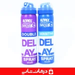جزئیات-اسپری-تاخیری-کدکس-Double-Delay-کلاهک-محافظ-بطری-فلزی-مخصوص-آقایان