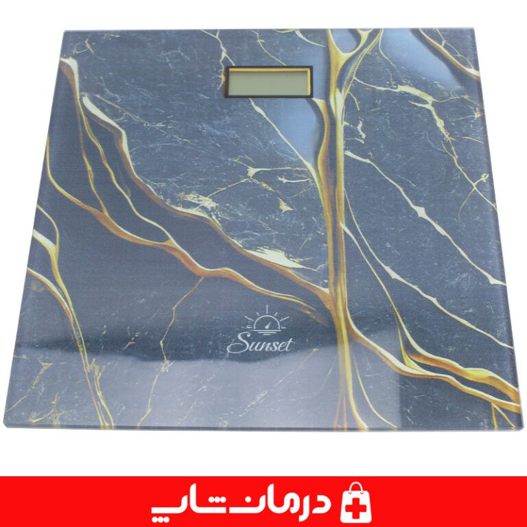 نمای-جانبی-ترازو-دیجیتال-با-بدنه-ضد-لغزش-و-پایه-مستحکم
