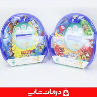 تبدیل-توالت-اطفال-مادر-شید-مدل-Avengers-با-دسته-محافظ-طرح-مارول-رنگ-آبی