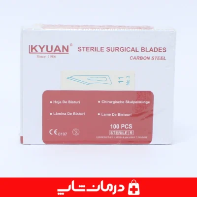 خرید-تیغ-بیستوری-استریل-شماره-11-برند-کایان-KYUAN-برای-کاشت-مو