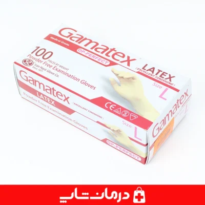 دستکش-لاتکس-op-گاماتکس-سایز-لارج-بسته-بندی-مقاوم-برای-کارهای-پزشکی-حساس