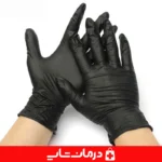 دستکش-نیتریل-مشکی-گاماتکس-مخصوص-آزمایشگاه-و-استفاده-در-مراکز-درمانی-و-تشخیصی