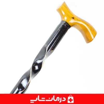 عصای-چوبی-مارپیچی-با-روکش-ضد-رطوبت-مناسب-آب-و-هوای-مرطوب-و-خشن
