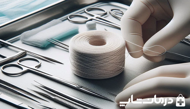 نخ-جراحی-غیر-قابل-جذب-نایلون-برای-بخیه-پوست-ضد-عفونت-و-قابل-اعتماد