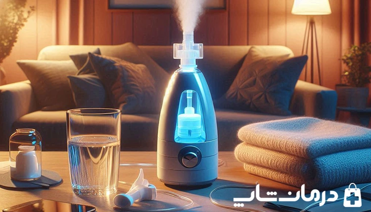 دستگاه-نبولایزر-خانگی-برای-بیماری-تنفسی-آسم-کووید-کودک-بزرگسال-استفاده-خانگی-کمپرسوری