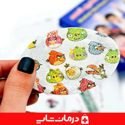 پد-چشمی-چسبدار-ضد-حساسیت-برای-درمان-تنبلی-چشم-کودکان-برند-shahad