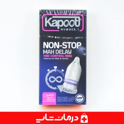 کاندوم-تاخیری-حلقه-دار-کاپوت-مدل-نان-استاپ-افزایش-تاخیر-با-حلقه-لاتکس-اورجینال